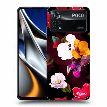 Hülle für Xiaomi Poco X4 Pro 5G - Flowers and Berries