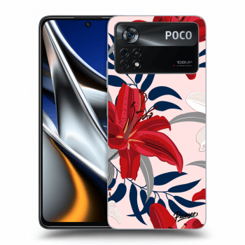 Picasee ULTIMATE CASE für Xiaomi Poco X4 Pro 5G - Red Lily