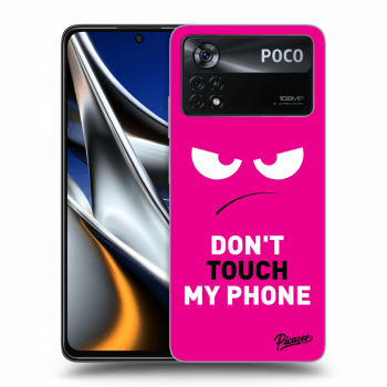 Picasee ULTIMATE CASE für Xiaomi Poco X4 Pro 5G - Angry Eyes - Pink