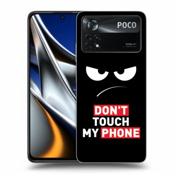 Hülle für Xiaomi Poco X4 Pro 5G - Angry Eyes - Transparent