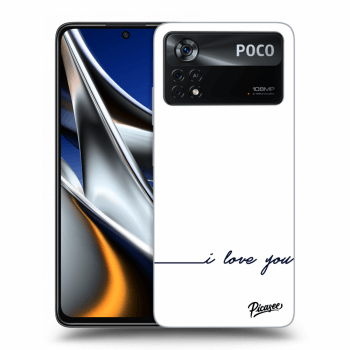 Hülle für Xiaomi Poco X4 Pro 5G - I love you