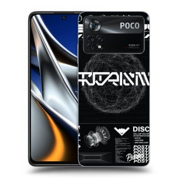 Hülle für Xiaomi Poco X4 Pro 5G - BLACK DISCO