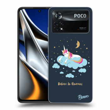 Picasee ULTIMATE CASE für Xiaomi Poco X4 Pro 5G - Believe In Unicorns