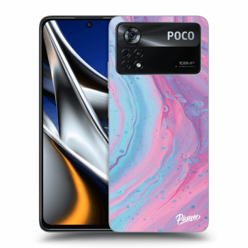 Hülle für Xiaomi Poco X4 Pro 5G - Pink liquid