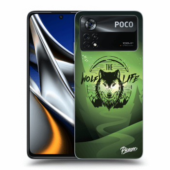 Hülle für Xiaomi Poco X4 Pro 5G - Wolf life
