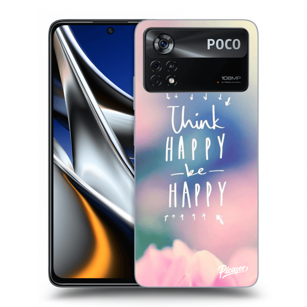 Picasee ULTIMATE CASE für Xiaomi Poco X4 Pro 5G - Think happy be happy