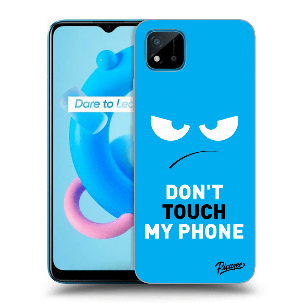 Picasee ULTIMATE CASE für Realme C11 (2021) - Angry Eyes - Blue