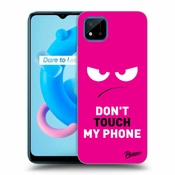 Picasee ULTIMATE CASE für Realme C11 (2021) - Angry Eyes - Pink