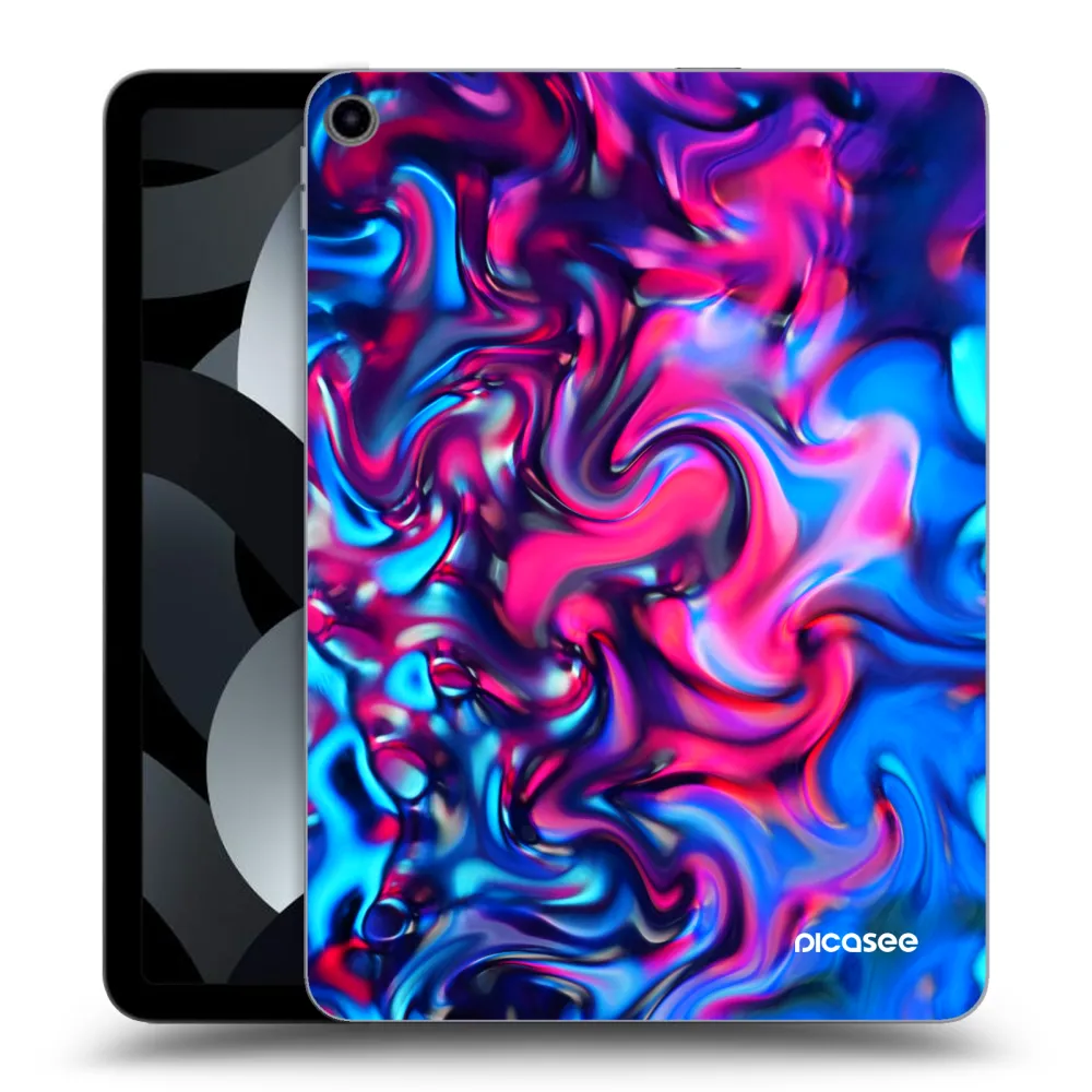 Picasee transparente Silikonhülle für Apple iPad Air 5 10.9" 2022 - Redlight