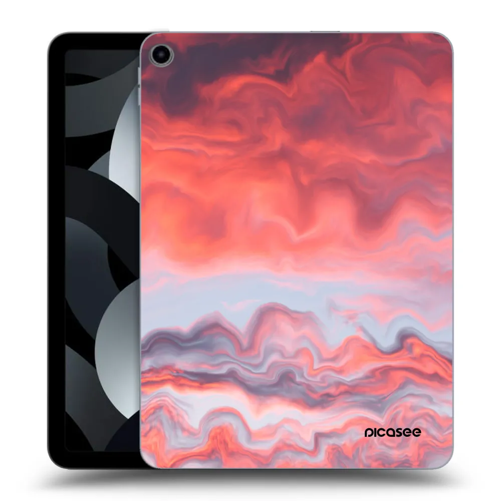 Picasee transparente Silikonhülle für Apple iPad Air 5 10.9" 2022 - Sunset