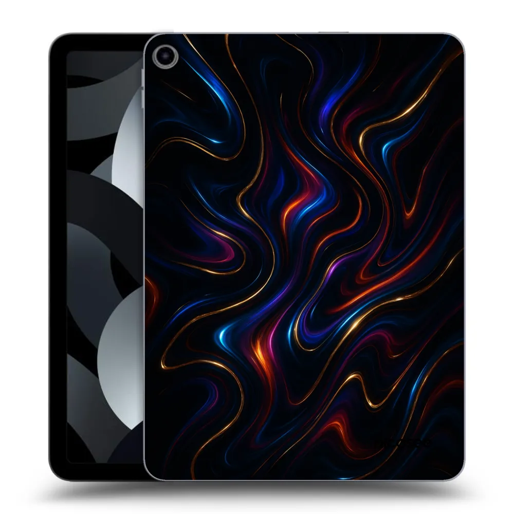 Picasee transparente Silikonhülle für Apple iPad Air 5 10.9" 2022 - Noir
