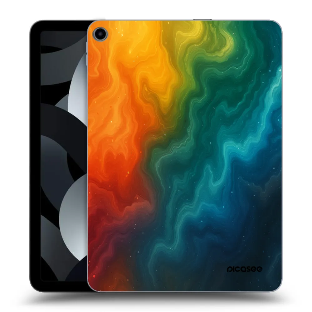 Picasee transparente Silikonhülle für Apple iPad Air 5 10.9" 2022 - Solar