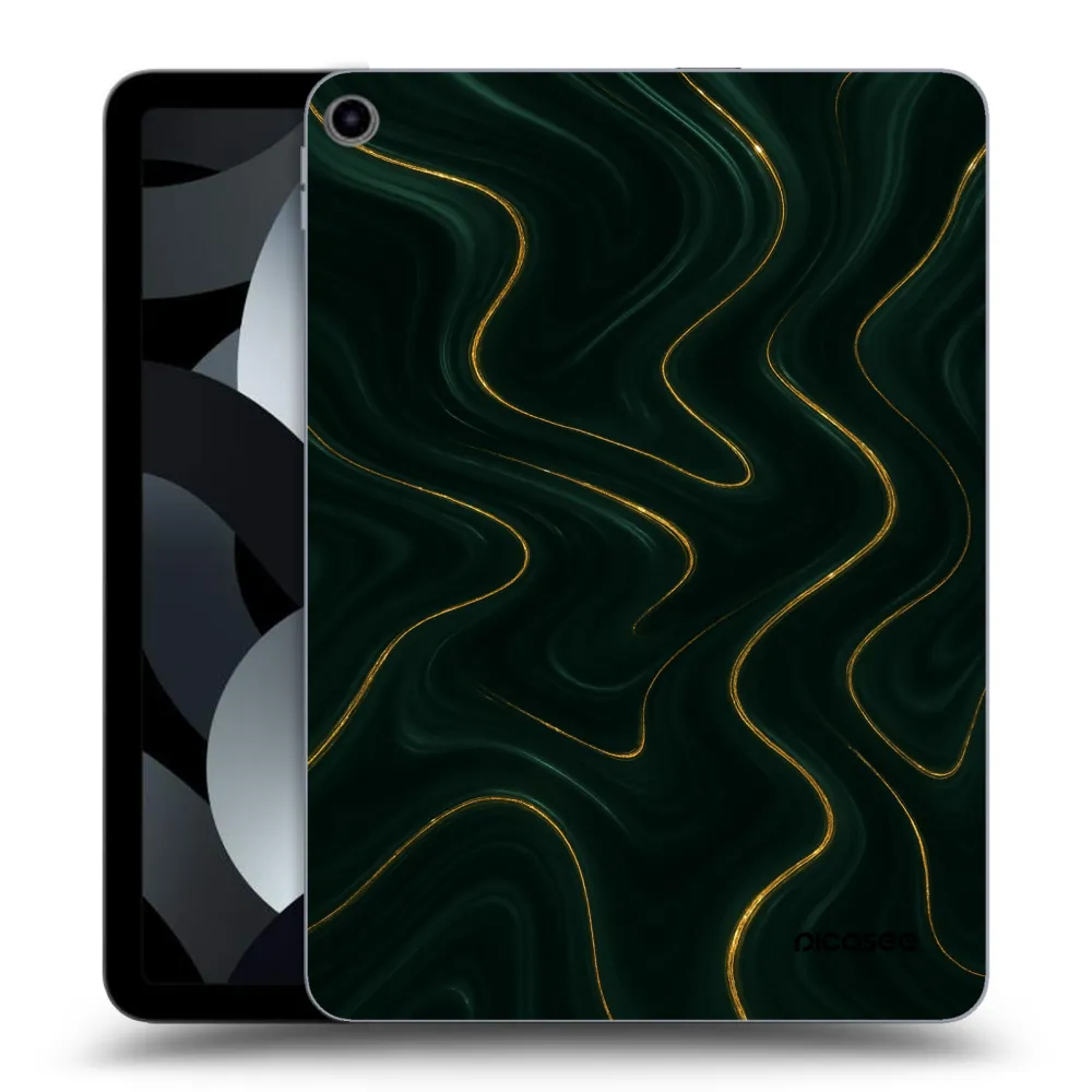 Picasee transparente Silikonhülle für Apple iPad Air 5 10.9" 2022 - Vawes