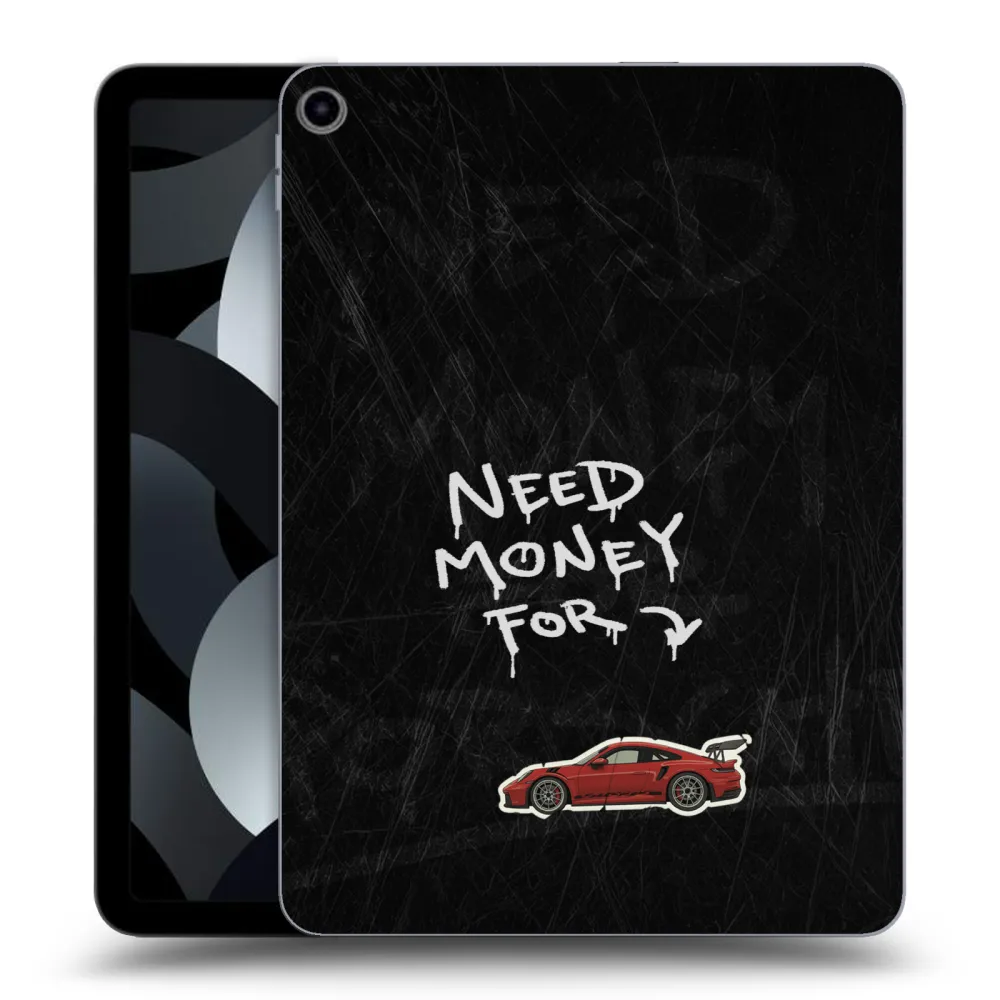 Picasee transparente Silikonhülle für Apple iPad Air 5 10.9" 2022 - Track Mode