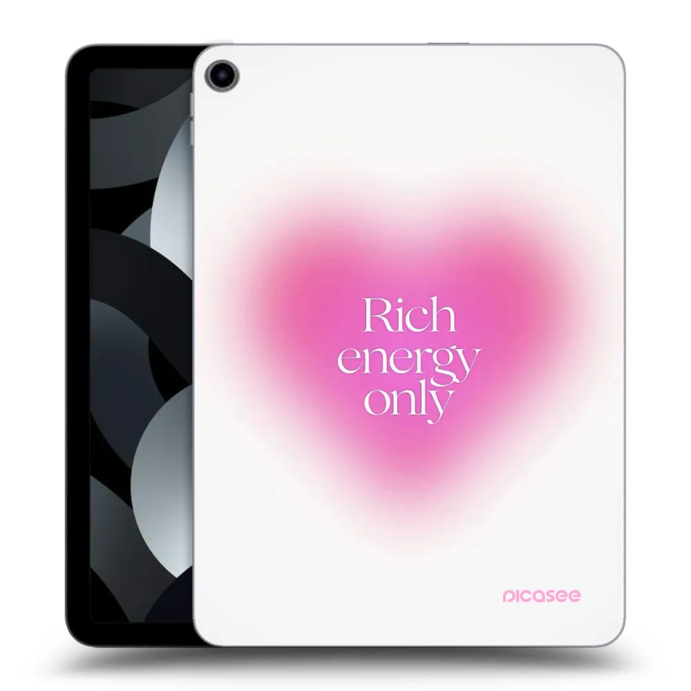 Picasee transparente Silikonhülle für Apple iPad Air 5 10.9" 2022 - Rich Energy