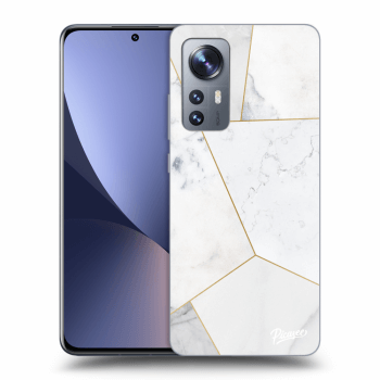 Hülle für Xiaomi 12 - White tile