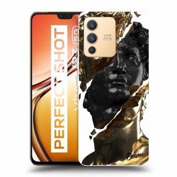 Picasee ULTIMATE CASE für Vivo V23 5G - Gold - Black