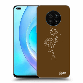 Picasee ULTIMATE CASE für Honor 50 Lite - Brown flowers