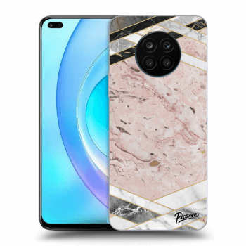 Hülle für Honor 50 Lite - Pink geometry