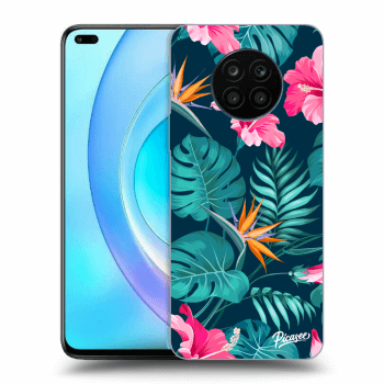 Picasee ULTIMATE CASE für Honor 50 Lite - Pink Monstera