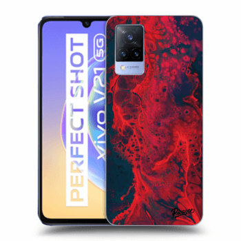 Picasee ULTIMATE CASE für Vivo V21 5G - Organic red