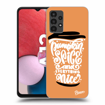 Hülle für Samsung Galaxy A13 4G A135 - Pumpkin coffee
