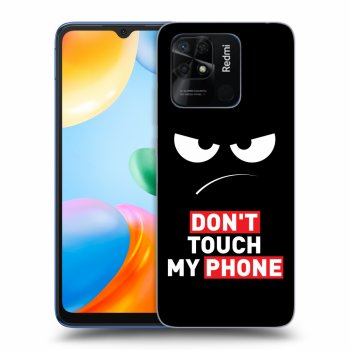 Hülle für Xiaomi Redmi 10C - Angry Eyes - Transparent