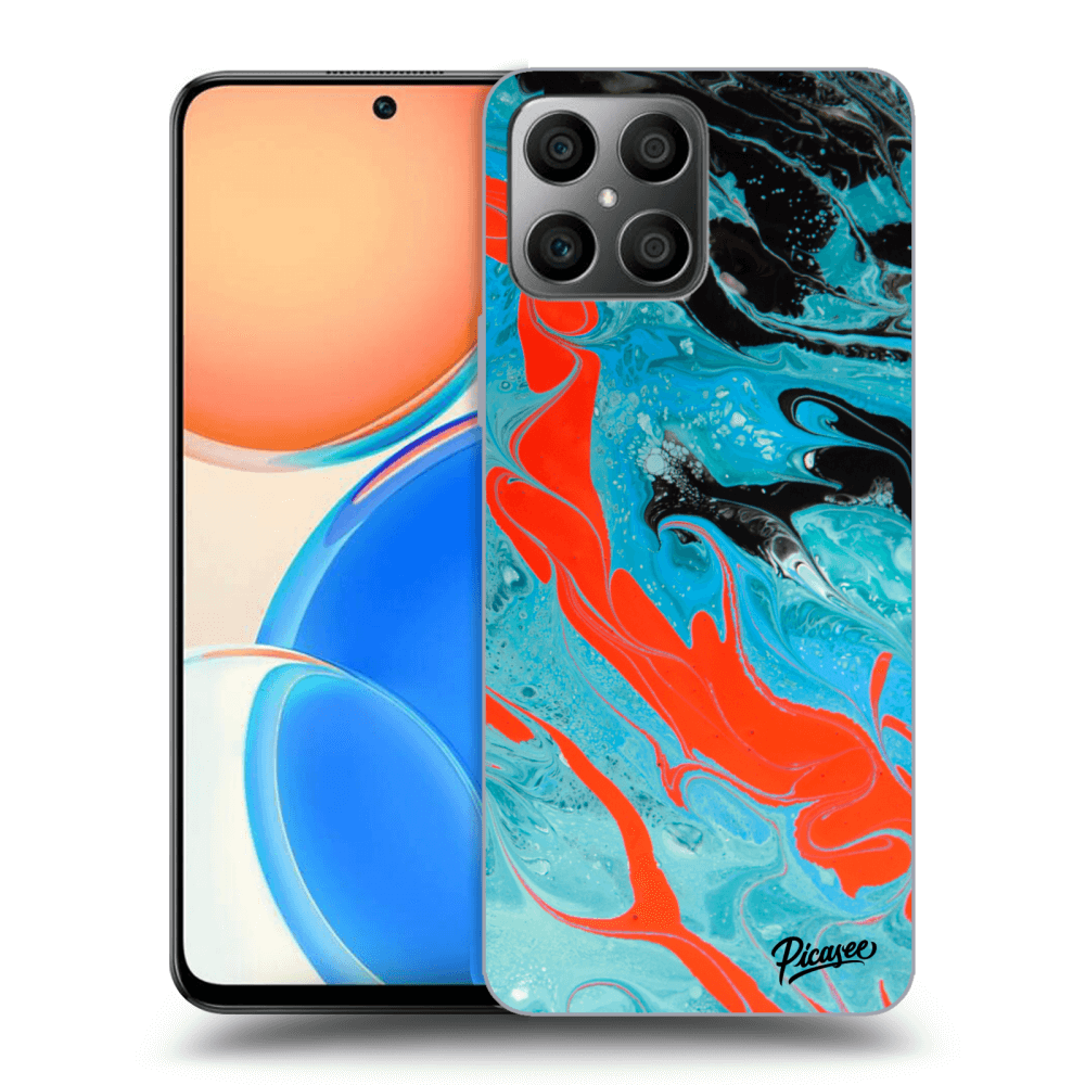 Picasee ULTIMATE CASE für Honor X8 - Blue Magma
