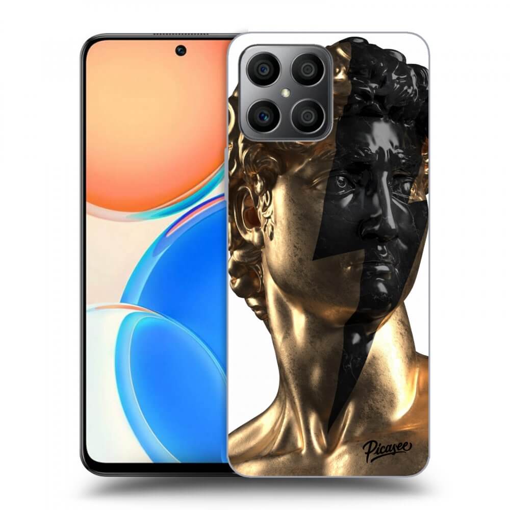 Picasee ULTIMATE CASE für Honor X8 - Wildfire - Gold