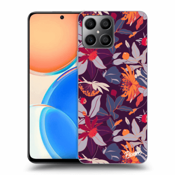Picasee ULTIMATE CASE für Honor X8 - Purple Leaf