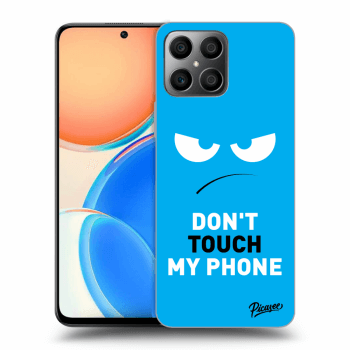 Hülle für Honor X8 - Angry Eyes - Blue