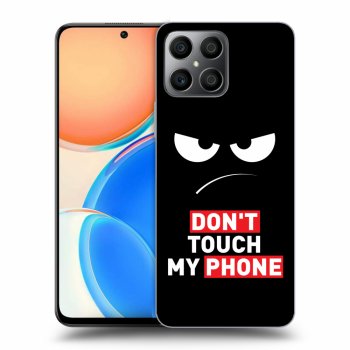 Hülle für Honor X8 4G - Angry Eyes - Transparent