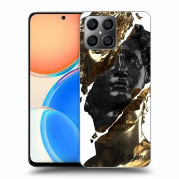 Hülle für Honor X8 4G - Gold - Black