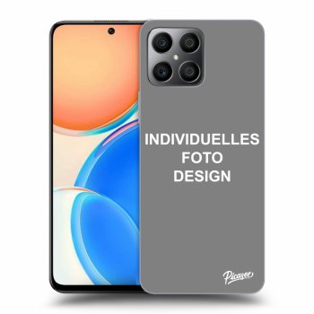 Picasee Honor X8 Hülle - Transparentes Silikon - Individuelles Fotodesign