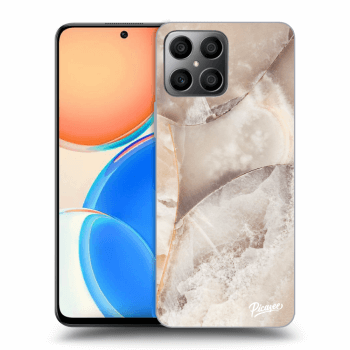 Hülle für Honor X8 - Cream marble