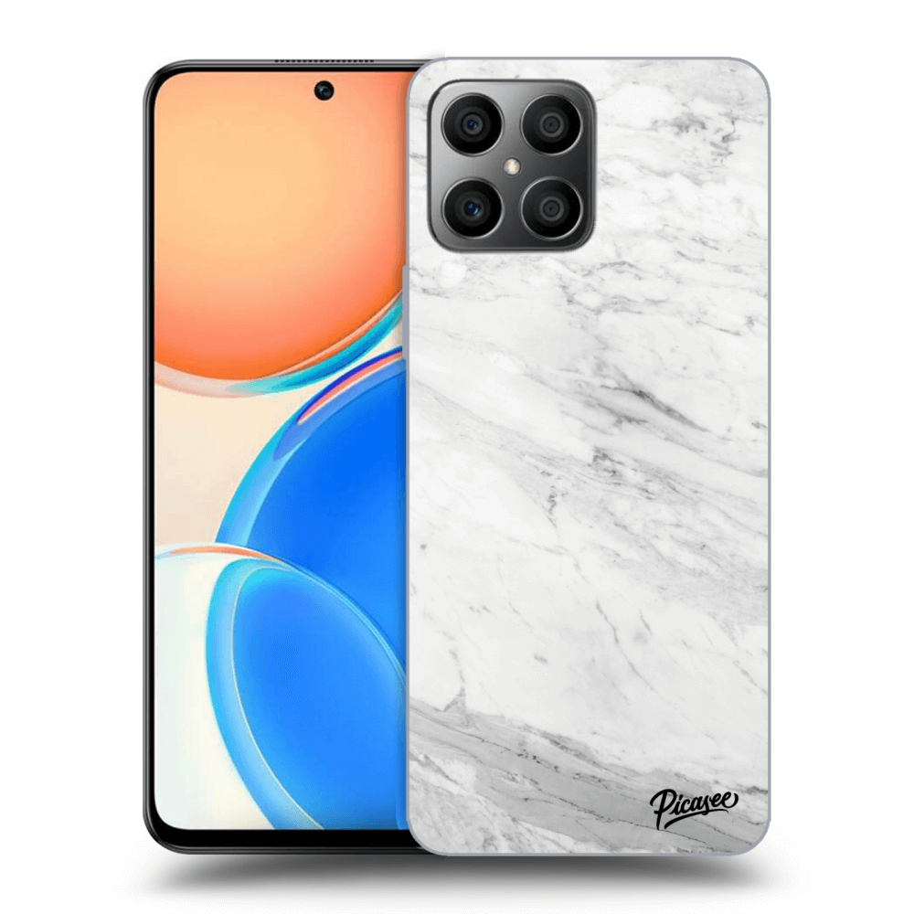 Picasee ULTIMATE CASE für Honor X8 - White marble