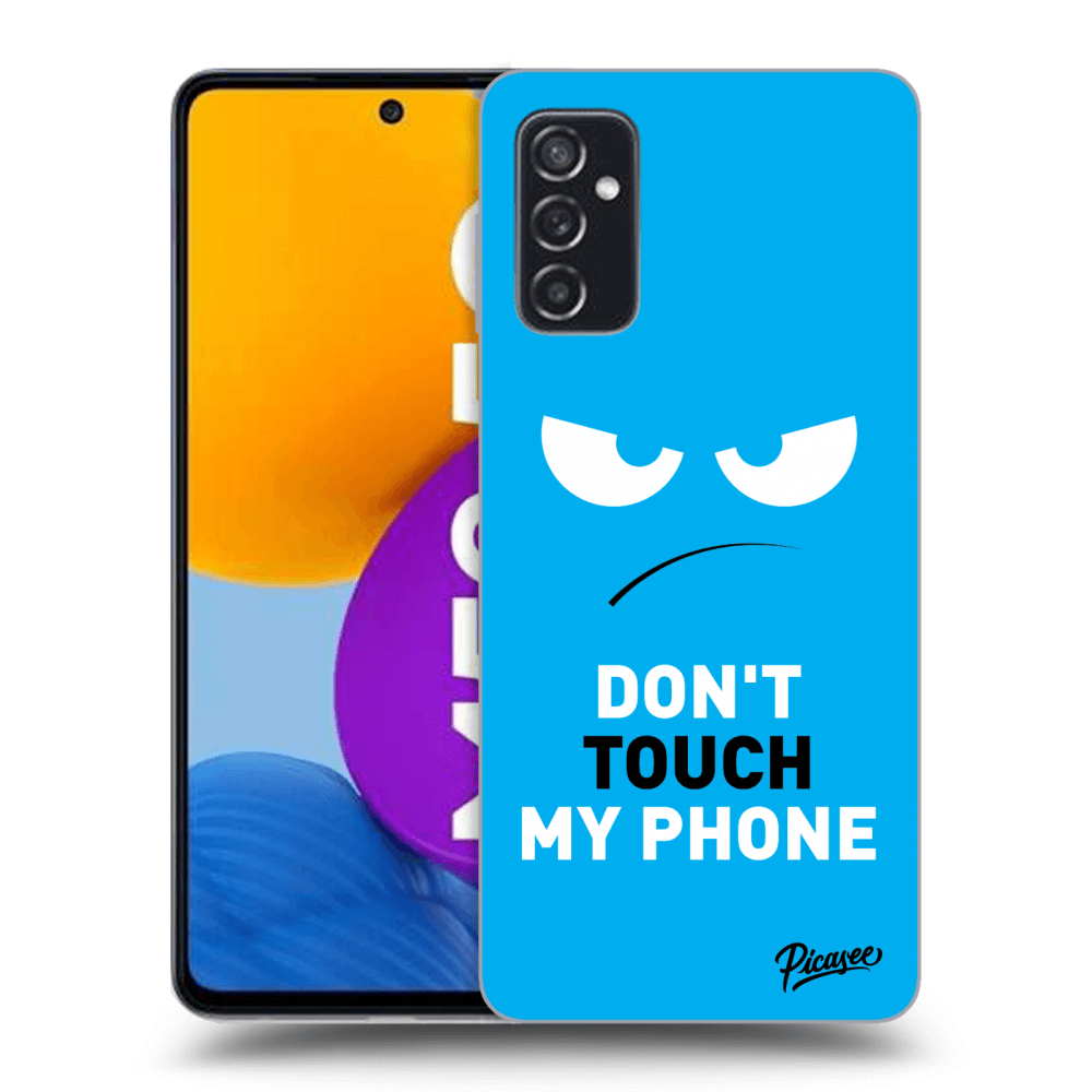 Picasee ULTIMATE CASE für Samsung Galaxy M52 5G - Angry Eyes - Blue