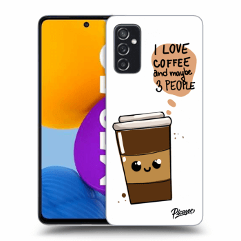 Hülle für Samsung Galaxy M52 5G - Cute coffee