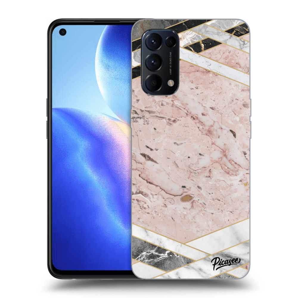 Picasee ULTIMATE CASE für OPPO Reno 5 5G - Pink geometry