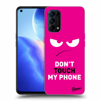 Picasee ULTIMATE CASE für OPPO Reno 5 5G - Angry Eyes - Pink
