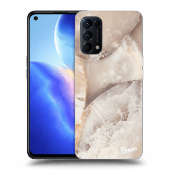 Hülle für OPPO Reno 5 5G - Cream marble