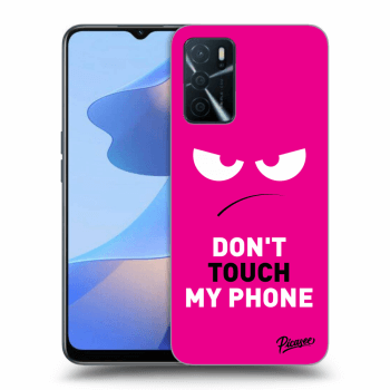 Picasee ULTIMATE CASE für OPPO A16 - Angry Eyes - Pink