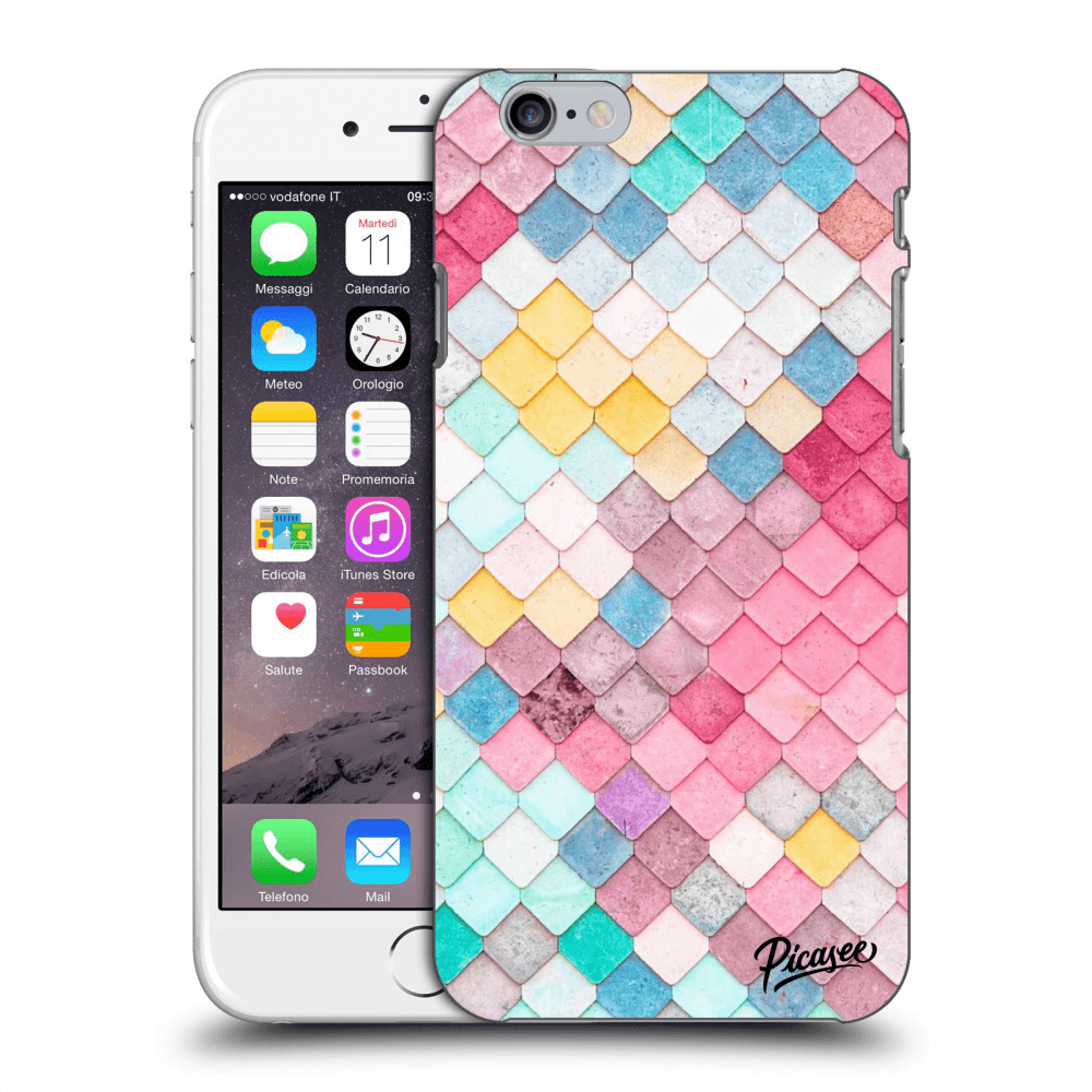 Picasee ULTIMATE CASE für Apple iPhone 6/6S - Colorful roof