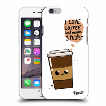 Hülle für Apple iPhone 6/6S - Cute coffee