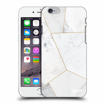 Hülle für Apple iPhone 6/6S - White tile