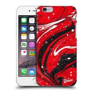 Hülle für Apple iPhone 6/6S - Red black