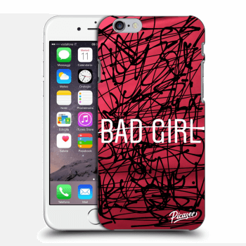 Picasee Apple iPhone 6/6S Hülle - Milchiges Silikon - Bad girl