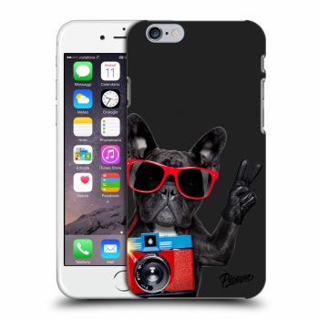 Picasee Apple iPhone 6/6S Hülle - Schwarzes Silikon - French Bulldog