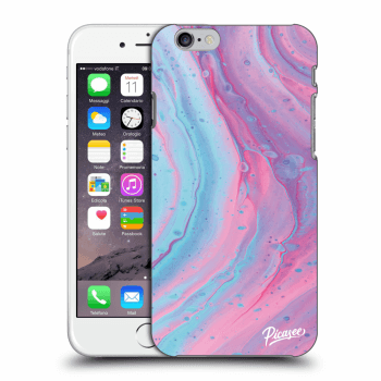 Hülle für Apple iPhone 6/6S - Pink liquid