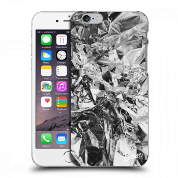Picasee Apple iPhone 6/6S Hülle - Transparentes Silikon - Chrome